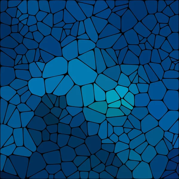 Hintergrund Blaue Kieselsteine Präsentationsvorlage Gestaltungselement — Stockvektor