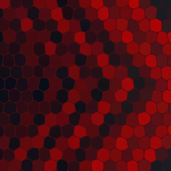 Геометричний Фон Складається Червоної Гальки Багатокутний Стиль — стоковий вектор