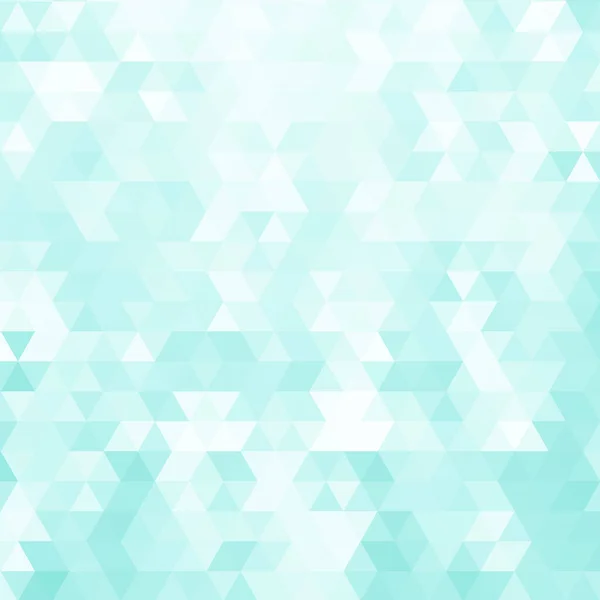 Abstracte Geometrische Achtergrond Screensaver Sjabloon Blauwe Driehoeken — Stockvector