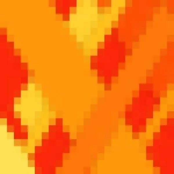Streszczenie Geometrycznego Tła Piksele Pomarańczowe — Wektor stockowy