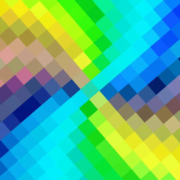 Pixel Gekleurde Achtergrond Abstracte Vectorillustratie — Stockvector