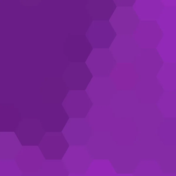 Фиолетовый Шестиугольник Геометрический Фон Векторная Иллюстрация Полностью Редактируемый Можете Изменить — стоковый вектор