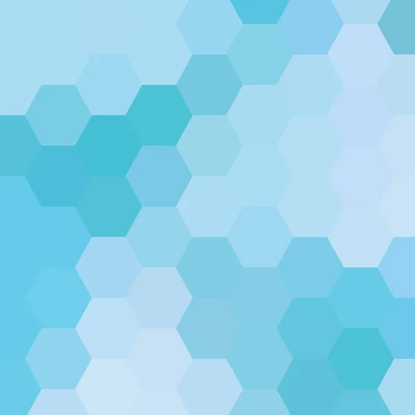 Fond Abstrait Vectoriel Gabarit Géométrique Pour Prix Hexagones Bleus — Image vectorielle