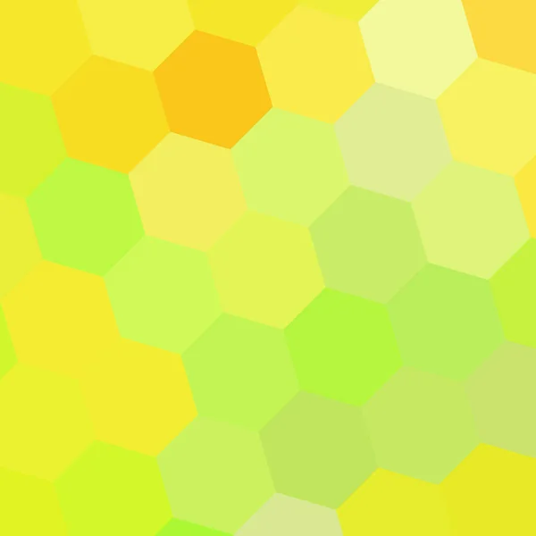矢量抽象背景 用于优先排序的几何模板 彩色六边形 — 图库矢量图片