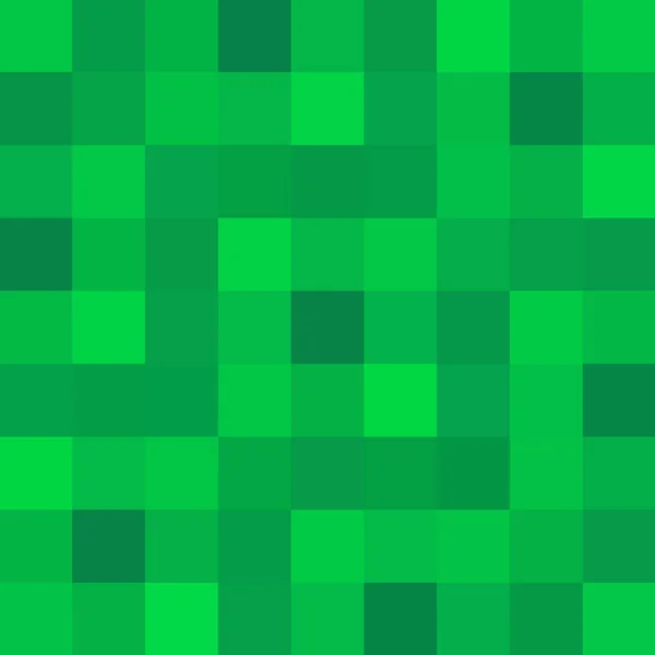 Padrão Fundo Pixel Verde Padrão Papel Parede Pixel Amarelo Ilustração — Vetor de Stock