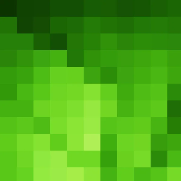 Patrón Verde Pixel Fondo Patrón Papel Pintado Píxeles Amarillos Ilustración — Vector de stock