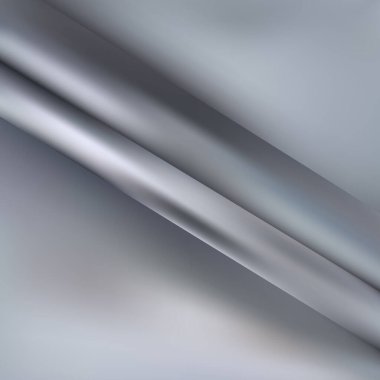 Gri beyaz kumaş arkaplan dalgalar yakın, ilginç dalgalı arkaplan, kumaş üzerindeki dalgaların üst görünümü, yumuşak buruşuk mat kumaş, gölge kumaş.