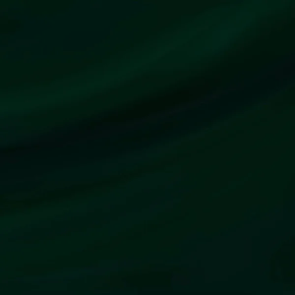 Crumpled Dark Green Silk Fabric Background Top View — Stock Vector