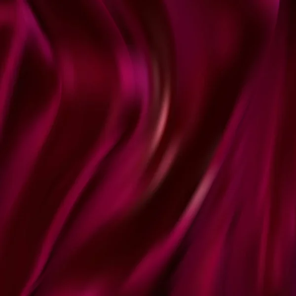 부르군 보라색 디자인 작업을 실크나 아마포의 아름다운 허물어진 — 스톡 벡터