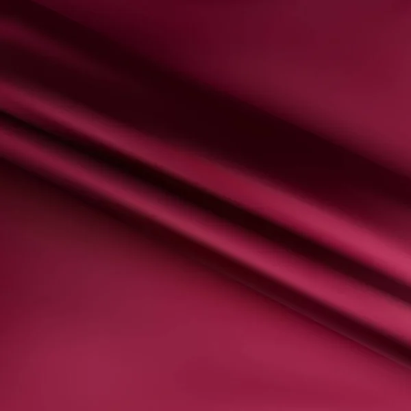 Illustration Grand Drapeau Rouge Fond Plein Écran Dans Vent Avec — Image vectorielle