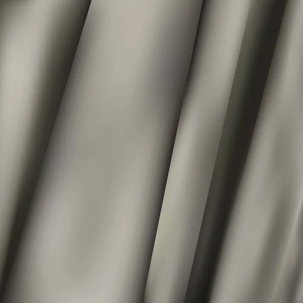 Silber Bettwäsche Textur Für Hintergrund Satin Hintergrund — Stockvektor