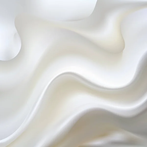 Fond Mariage Blanc Froissé Abstrait Avec Soie Satin Tissu Plis — Image vectorielle