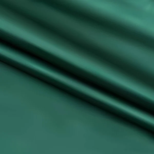 Зеленая Морщинистая Ткань Шелк Атлас Другие Виды Ткани — стоковый вектор