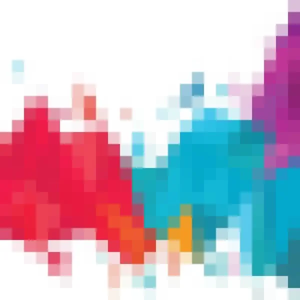 Pixel Sfondo Colorato Illustrazione Astratta Del Vettore — Vettoriale Stock