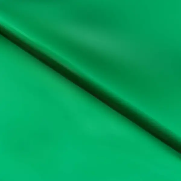 Zelená Saténová Hedvábná Látková Textilní Rouška Vlnitými Záhyby Pozadí Měkkými — Stockový vektor