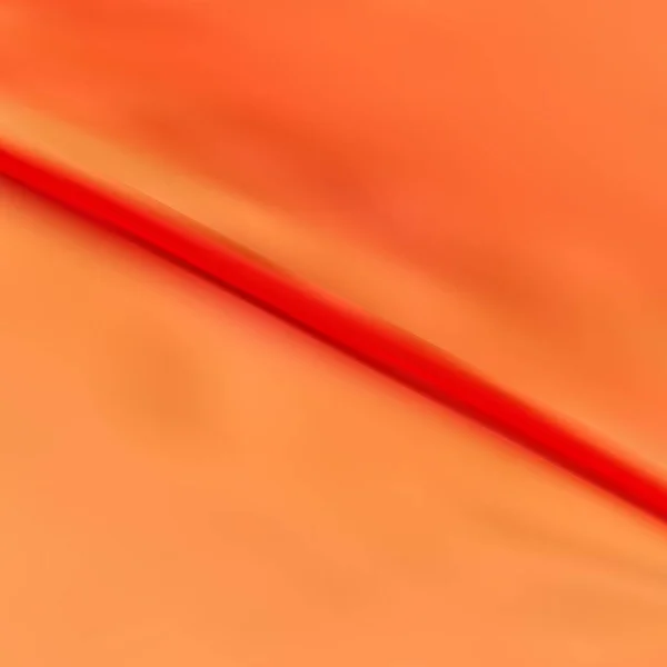 Oranžová Hedvábná Tkanina Jako Pozadí Horní Pohled Prostorem Pro Text — Stockový vektor