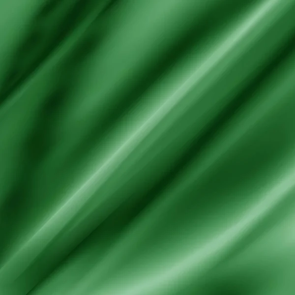 Hladké Elegantní Zelené Hedvábí Nebo Saténové Luxusní Tkaniny Textury Lze — Stockový vektor