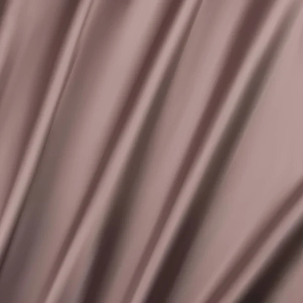 Hintergrund Für Design Braun Gefärbter Zerknüllter Stoff — Stockvektor