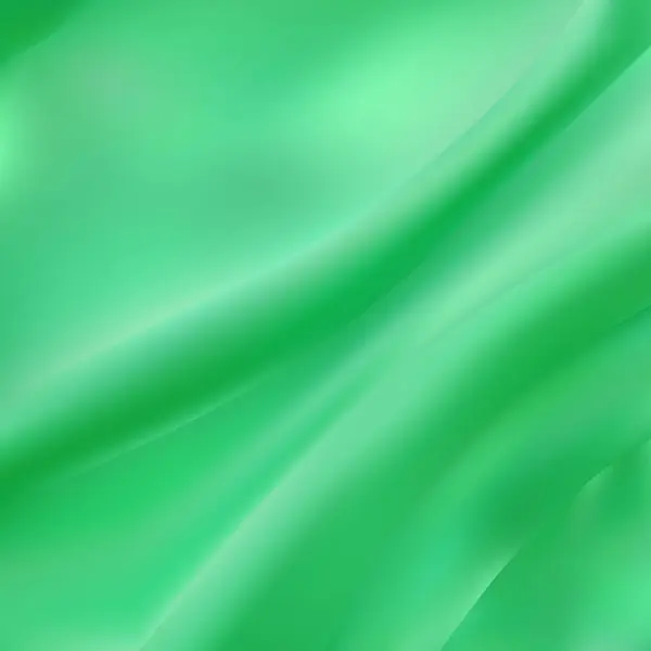 Tecido Enrugado Verde Cortina Beleza Moda —  Vetores de Stock