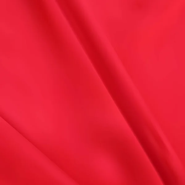 Buruşuk Kumaşın Arkaplan Resmi Kırmızı Bez — Stok Vektör