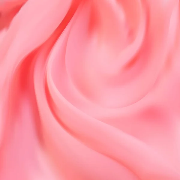 Texture Soft Focus Tissu Soie Rose Doux Fond Tissu Rose — Image vectorielle