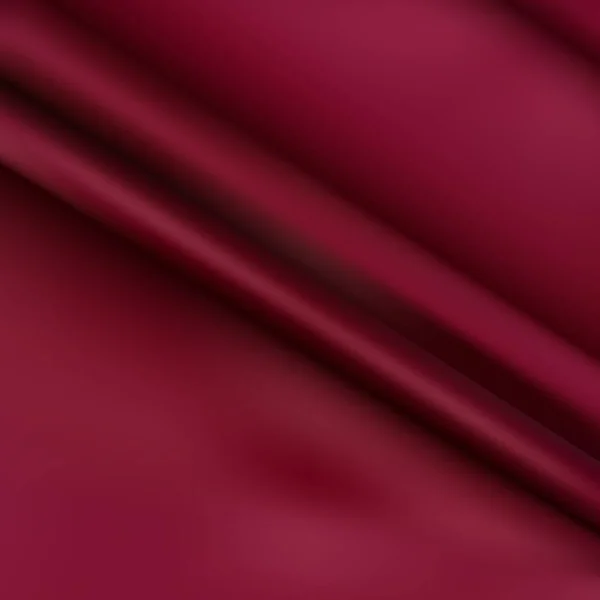 Měkké Hladké Vínové Hedvábné Tkaniny Pozadí Textilní Textura — Stockový vektor