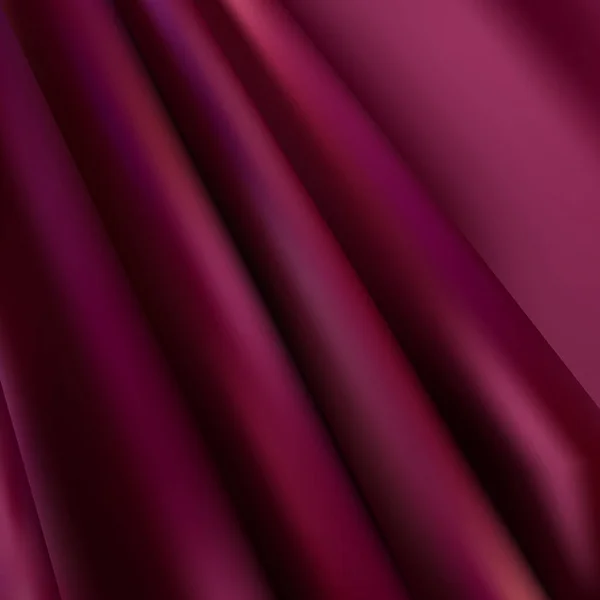 Текстура Гладкої Розкішної Елегантної Тканини Бордовому Фіолетовому Червоному Кольорах Фіолетова — стоковий вектор
