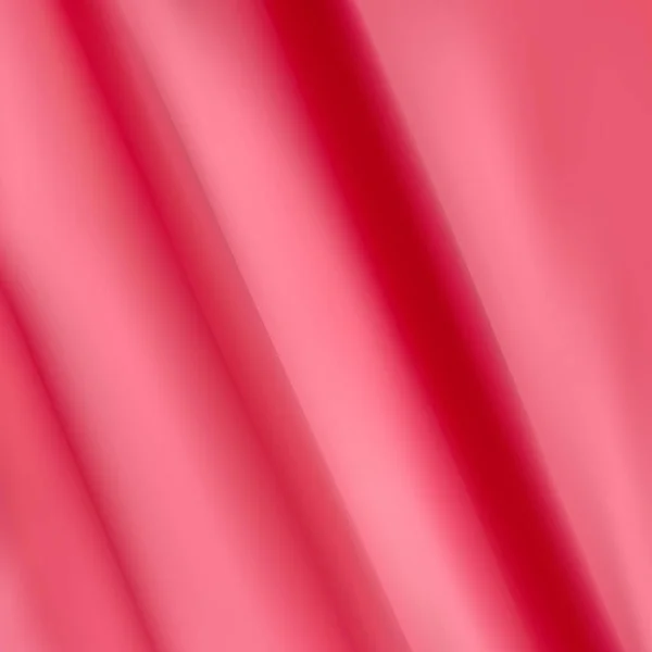 Тонкая Текстура Шелка Нежно Розовая Персиковый Розовый Фон Смятый Мягкий — стоковый вектор