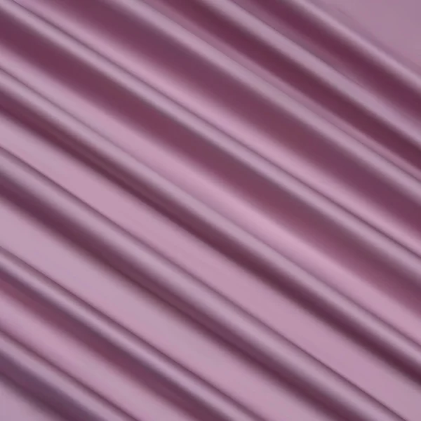 Abstracto Lino Mezcla Tela Ondulada Textura Fondo Color Rosa Arrugado — Vector de stock