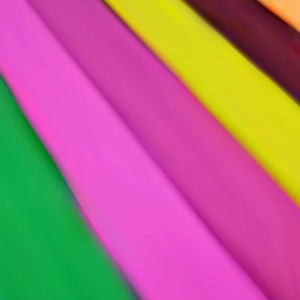 Цветные Сложенные Ткани Качестве Фона — стоковый вектор