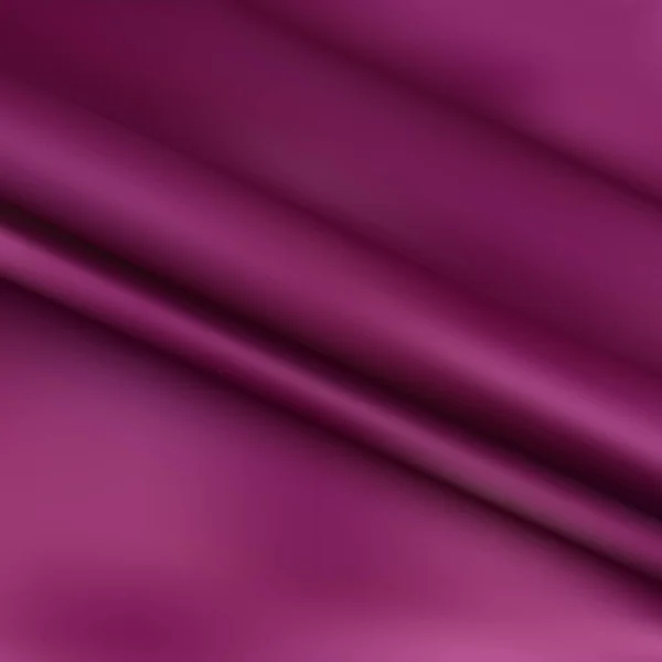 Een Stuk Bordeaux Violet Rood Doek Stofstructuur Voor Achtergrond Design — Stockvector