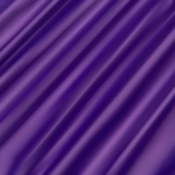 深色紫色面料背景 丝绸或亚麻布图案的细节 — 图库矢量图片