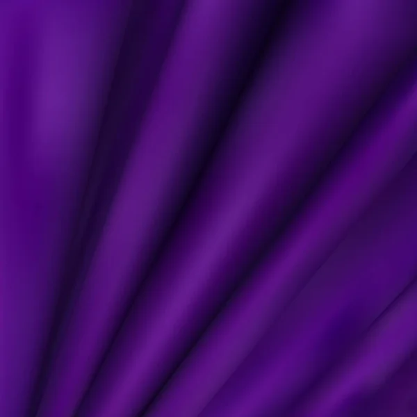 Gros Plan Belle Texture Tissu Violet Rides — Image vectorielle