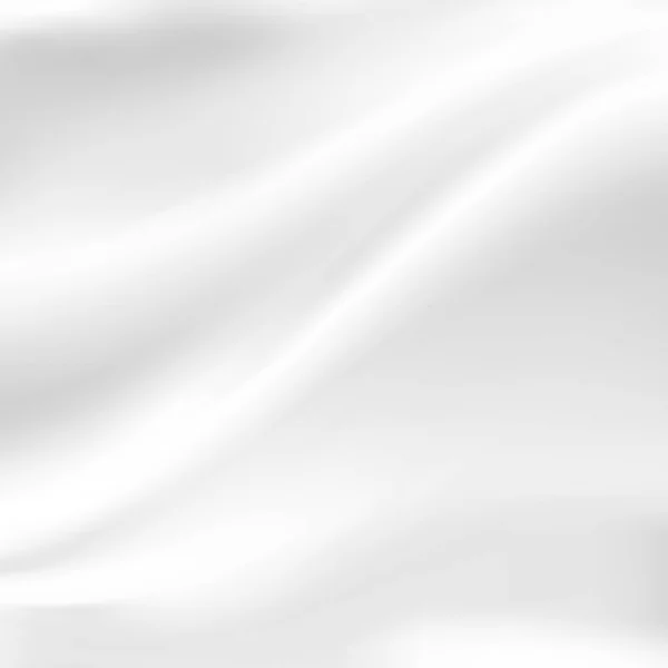 Чиста Біла Тканина Погойдувальними Прожилками Тла — стоковий вектор