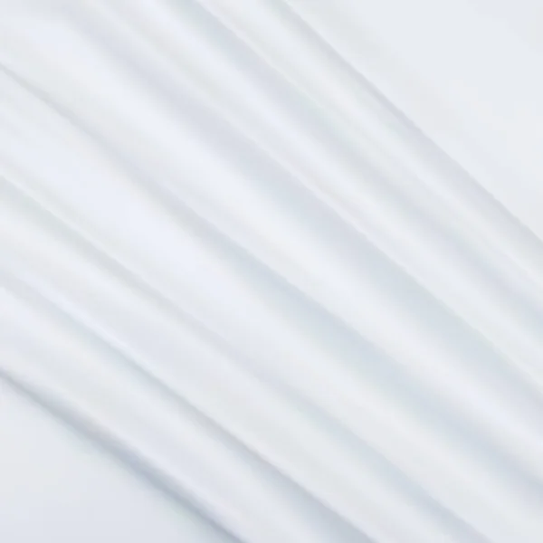 Miękka Biała Tekstura Fabic Pomarszczona Tekstura Soft Focus Biały Fabic — Wektor stockowy