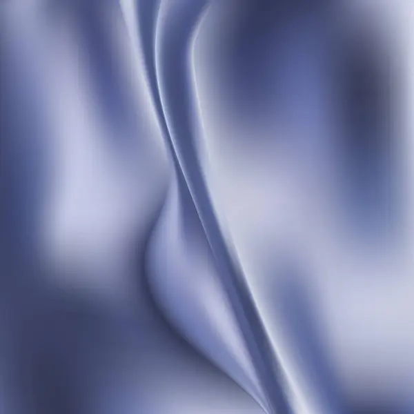 歪められた青い液体の波背景3Dレンダリング — ストックベクタ