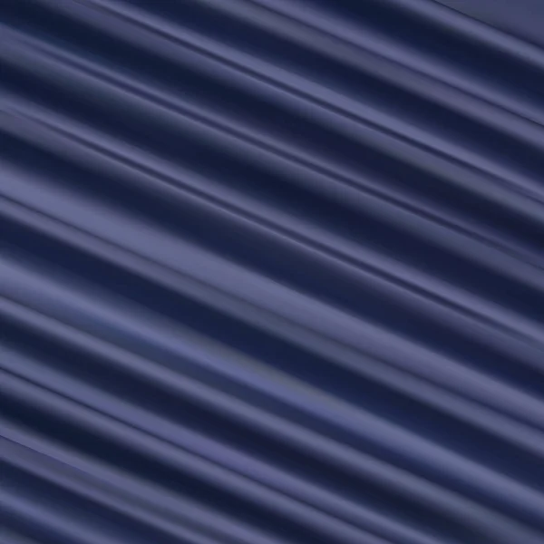 Luxe Golven Van Donkerblauwe Fluwelen Achtergrond Textuur Van Donkerblauwe Velours — Stockvector