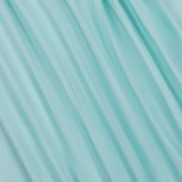 Blauw Gebreide Elastische Stof Weven Van Draden Textuur Gekreukelde Vouw — Stockvector