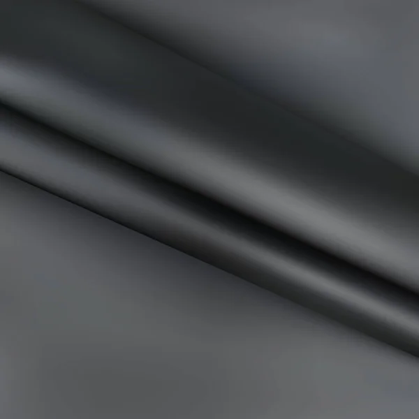 Feuilles Tissu Noir Fond Texture — Image vectorielle