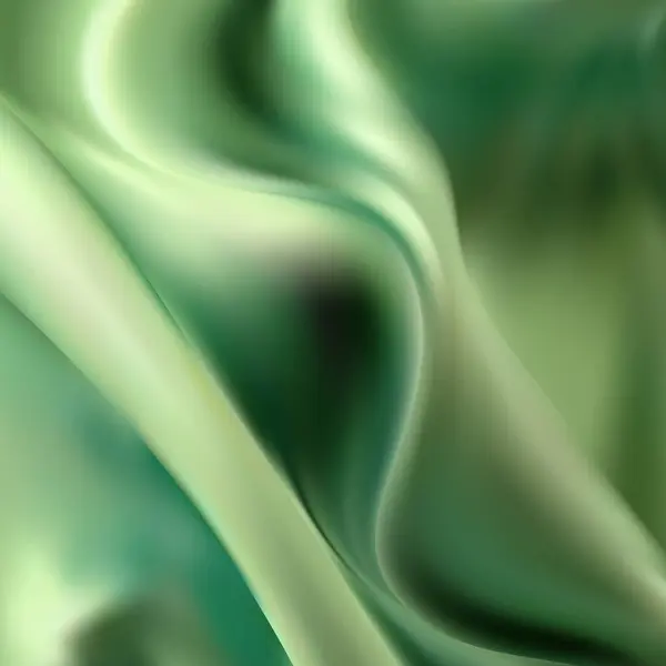 Gefaltetes Grünes Mikrofasergewebe Textur Eines Lappens Nahaufnahme — Stockvektor