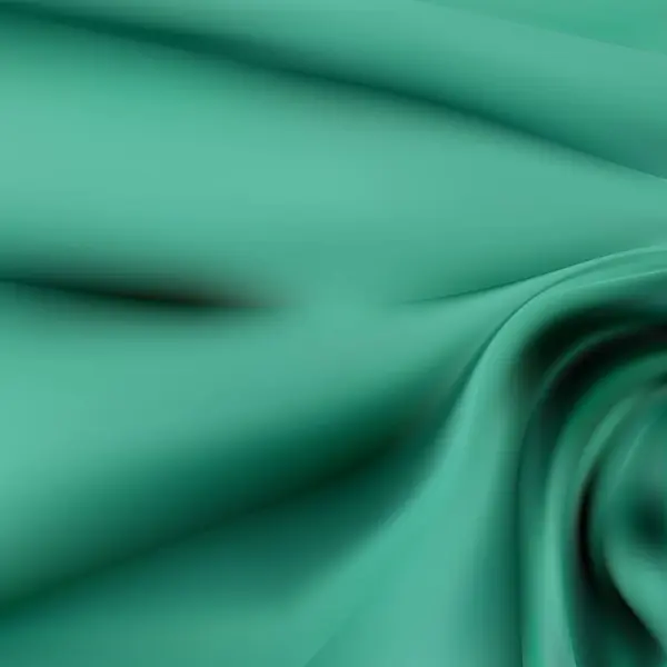 Tejido Microfibra Verde Arrugado Textura Primer Plano Trapo — Vector de stock