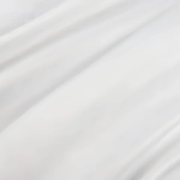 Белый Помятый Материал Вид Сверху Рендеринг Пустой Шелк Мягкости Холст — стоковый вектор