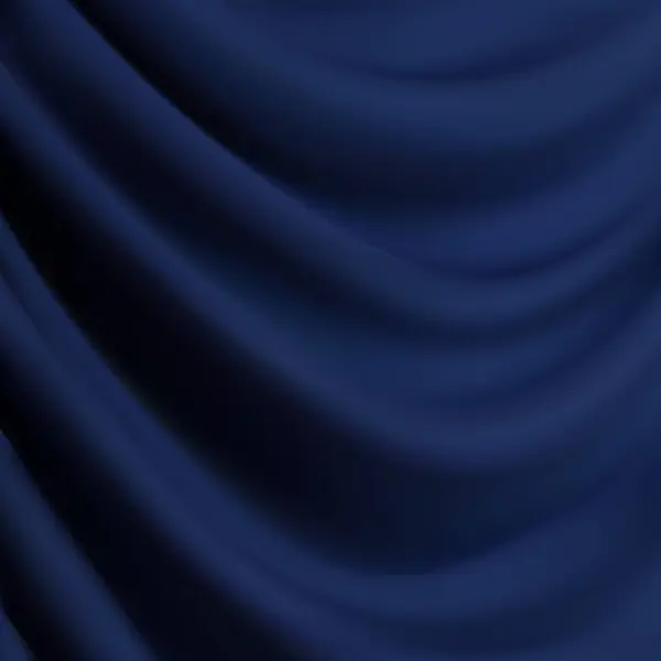 Ciemnoniebieski Materiał Tkaniny Tekstury Tła Projektowania Prac Artystycznych Piękny Zgnieciony — Wektor stockowy
