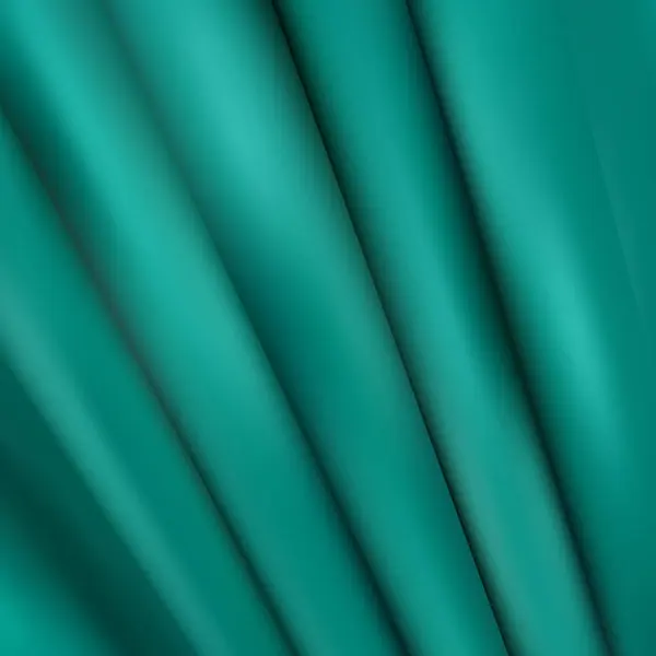 Zelený Zmačkané Textilie Textura Detail Měkkou Bavlněnou Látkou Lze Použít — Stockový vektor