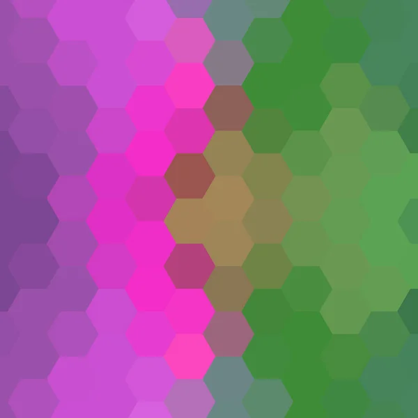 Patrón Hexágono Color Vectorial Fondo Geométrico Abstracto Con Elementos Hexagonales — Vector de stock