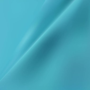 Pileli kumaşın mavi dokusu. Kumaş mavi dalgalar - arkaplan ve doku için malzeme.