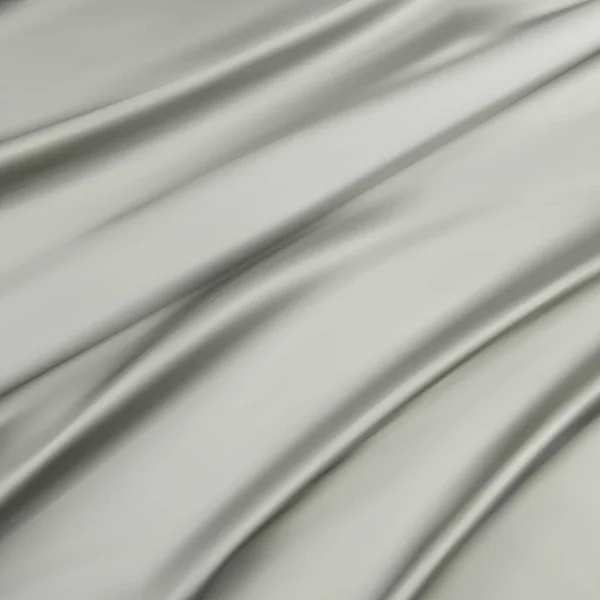 光沢のある柔らかい銀の布の背景のイラスト材料 — ストックベクタ