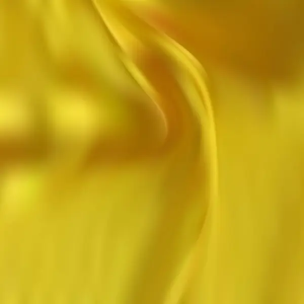 黄色のしわの生地の質感の背景 ベクターイラスト — ストックベクタ