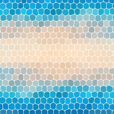 Geometrik arkaplan. Sunum şablonu. Vektör arkaplanı. Çokgen Mozaik