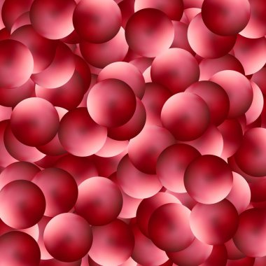 İnci fotoğraf çerçevesi. Kırmızı toplar. Dekor ögesi.